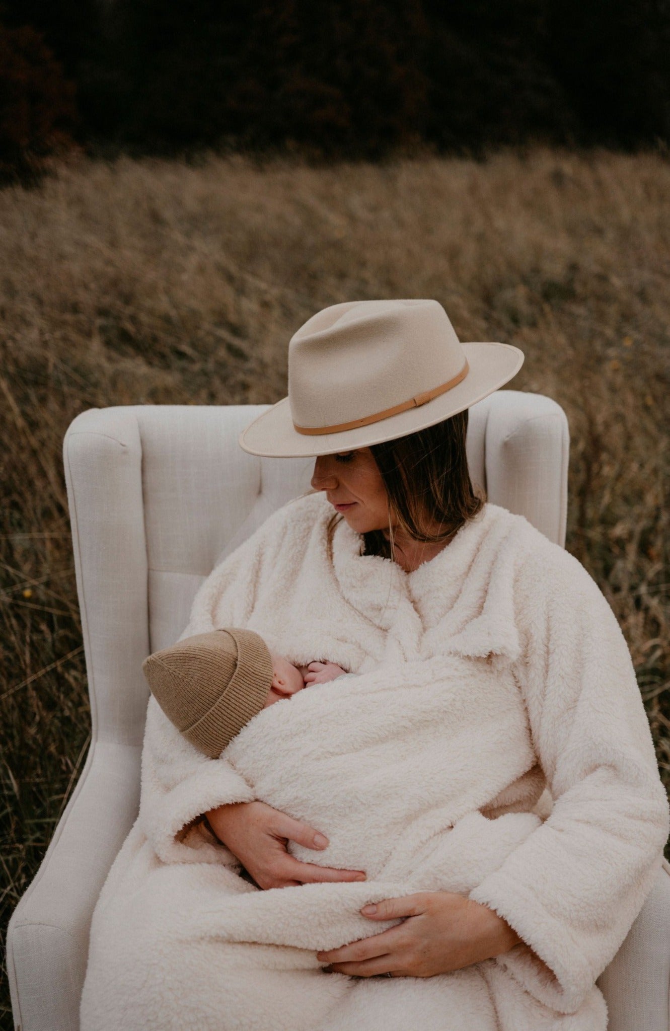 Breastfeeding Blanket - Cream