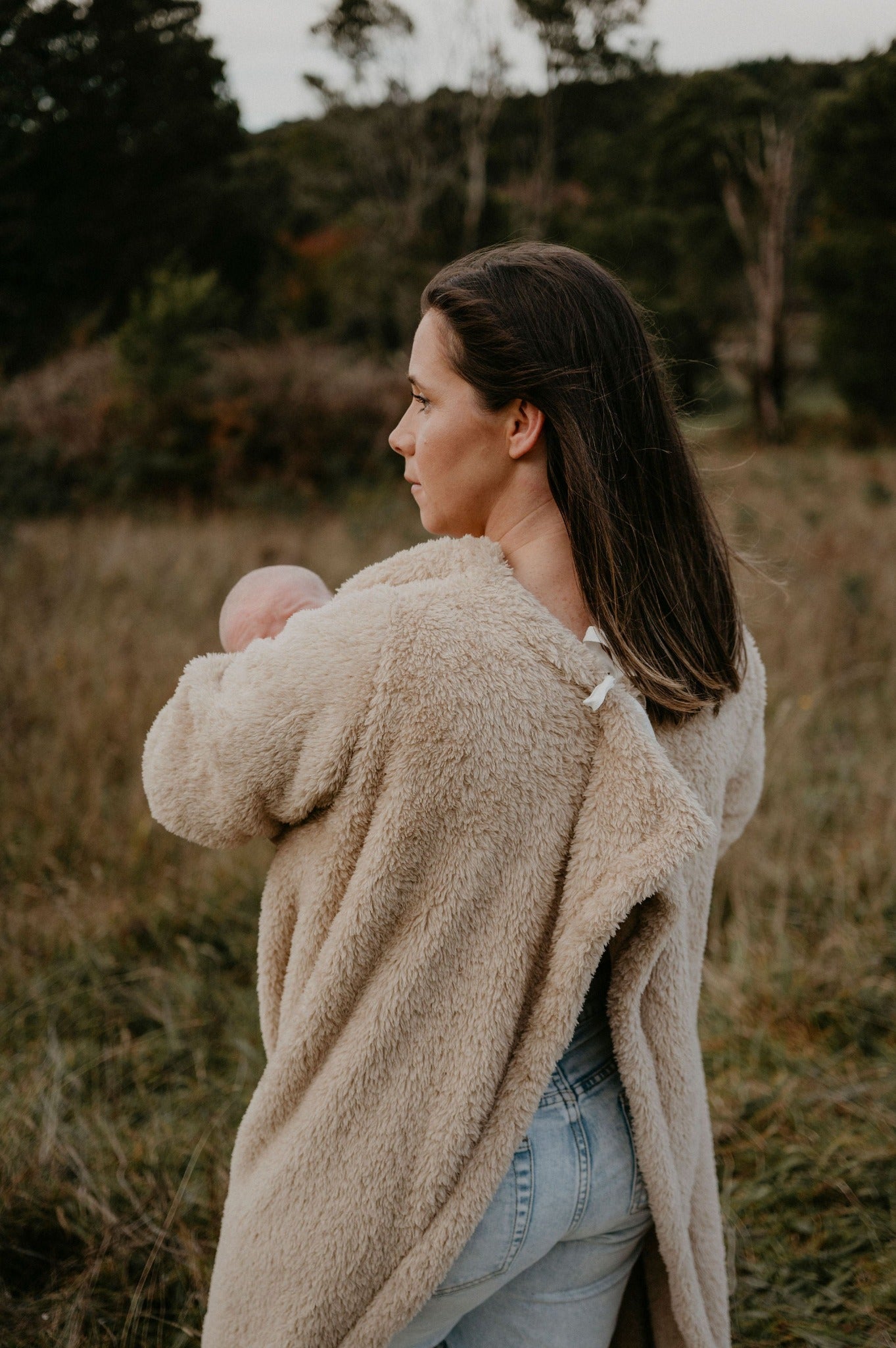 Breastfeeding Blanket - Light Brown