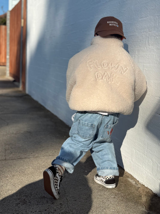 Canyon Puffer Jumper - Teddy Cream
