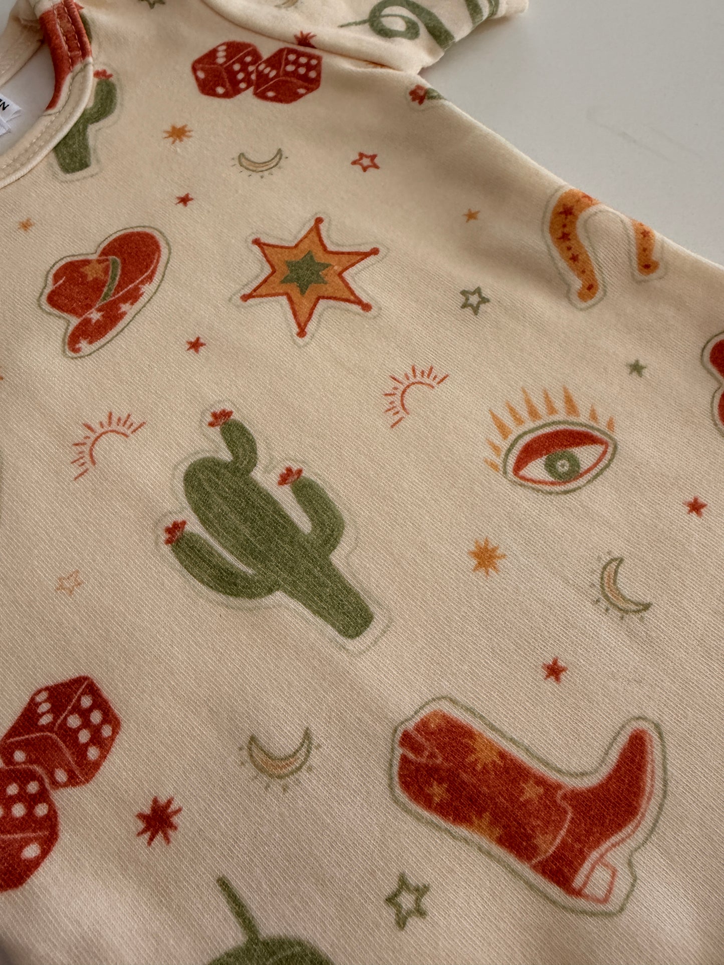 Organic Bodysuit - Western