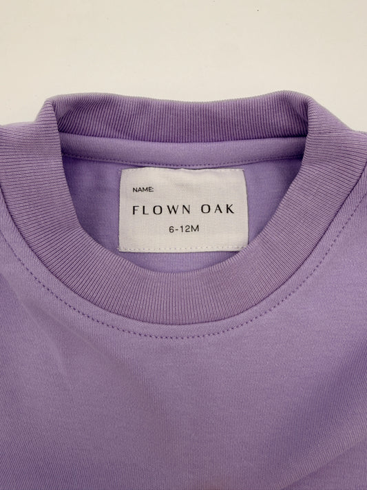 Eat Eat Repeat Oversized T-Shirt 2.0 - Purple