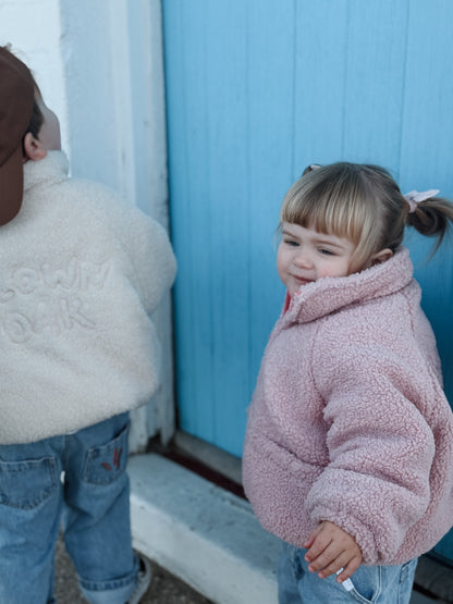 Canyon Puffer Jumper - Teddy Pink