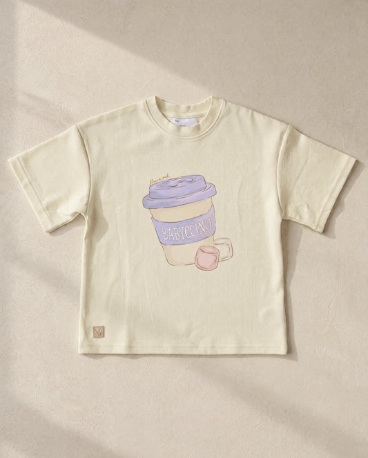 Babyccino 2.0 Oversized T-shirt - Lilac
