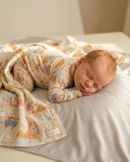 Organic Long Sleeve Growsuit - Moondust Motel