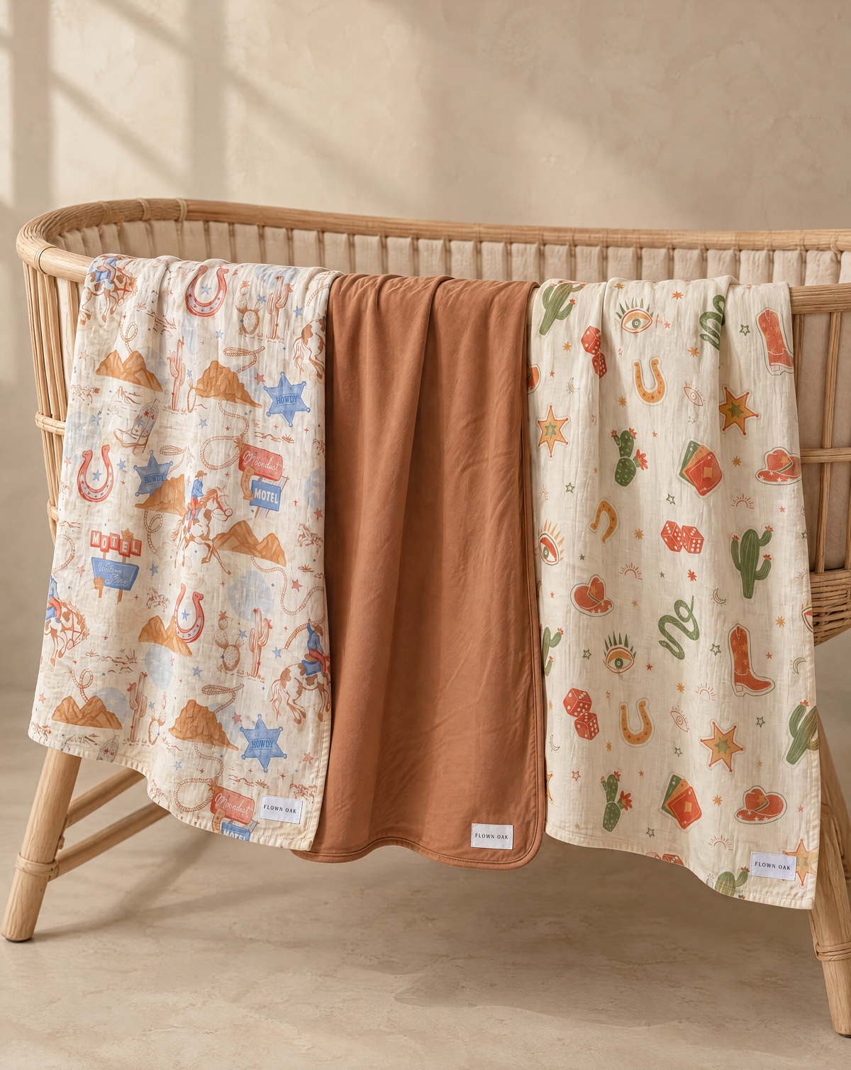 Cowboy Swaddle Bundle
