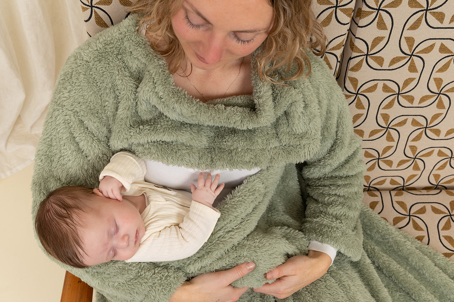 Breastfeeding Blanket - Sage Green