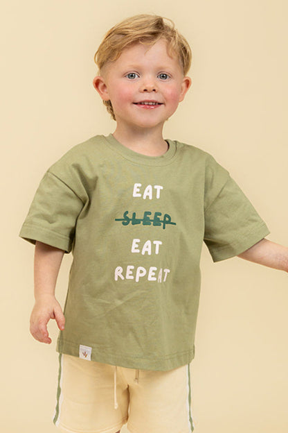 Eat, Eat, Repeat Oversized T-shirt