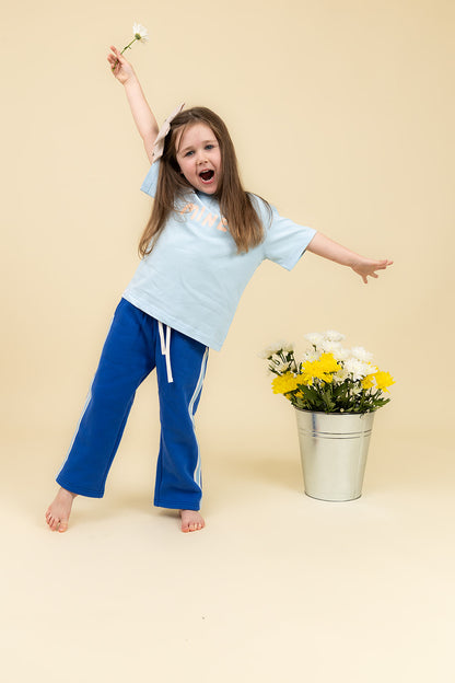 Tracksuit Pants - Electric Blue