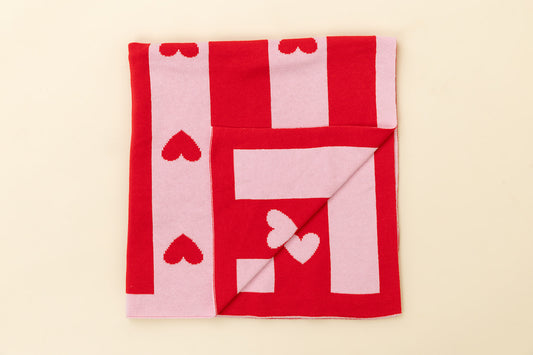 Hearts Mini Blanket