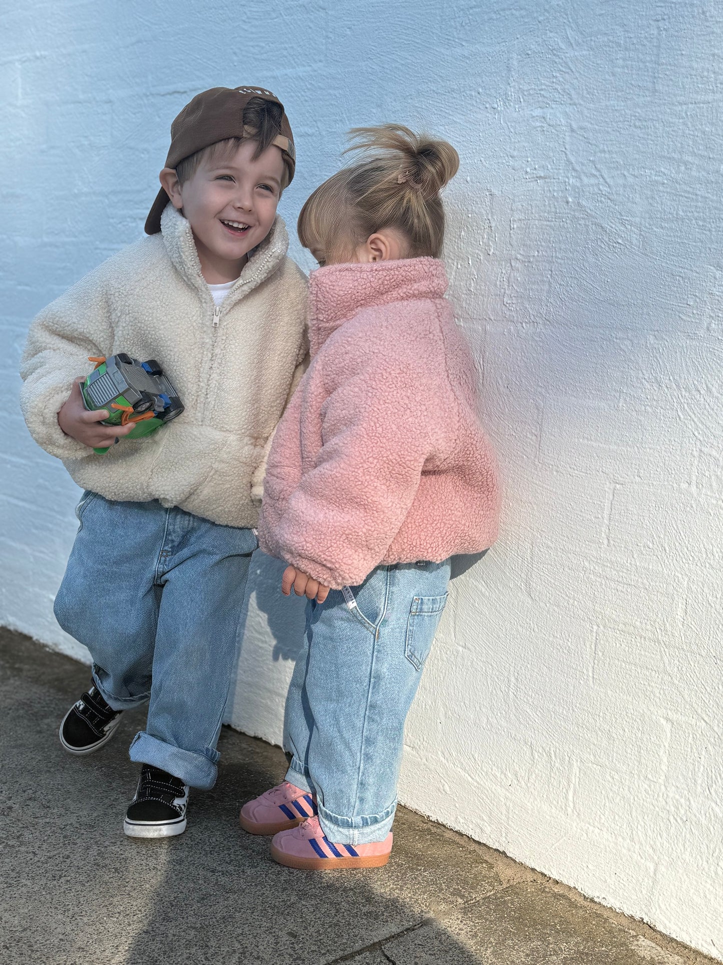 Canyon Puffer Jumper - Teddy Cream