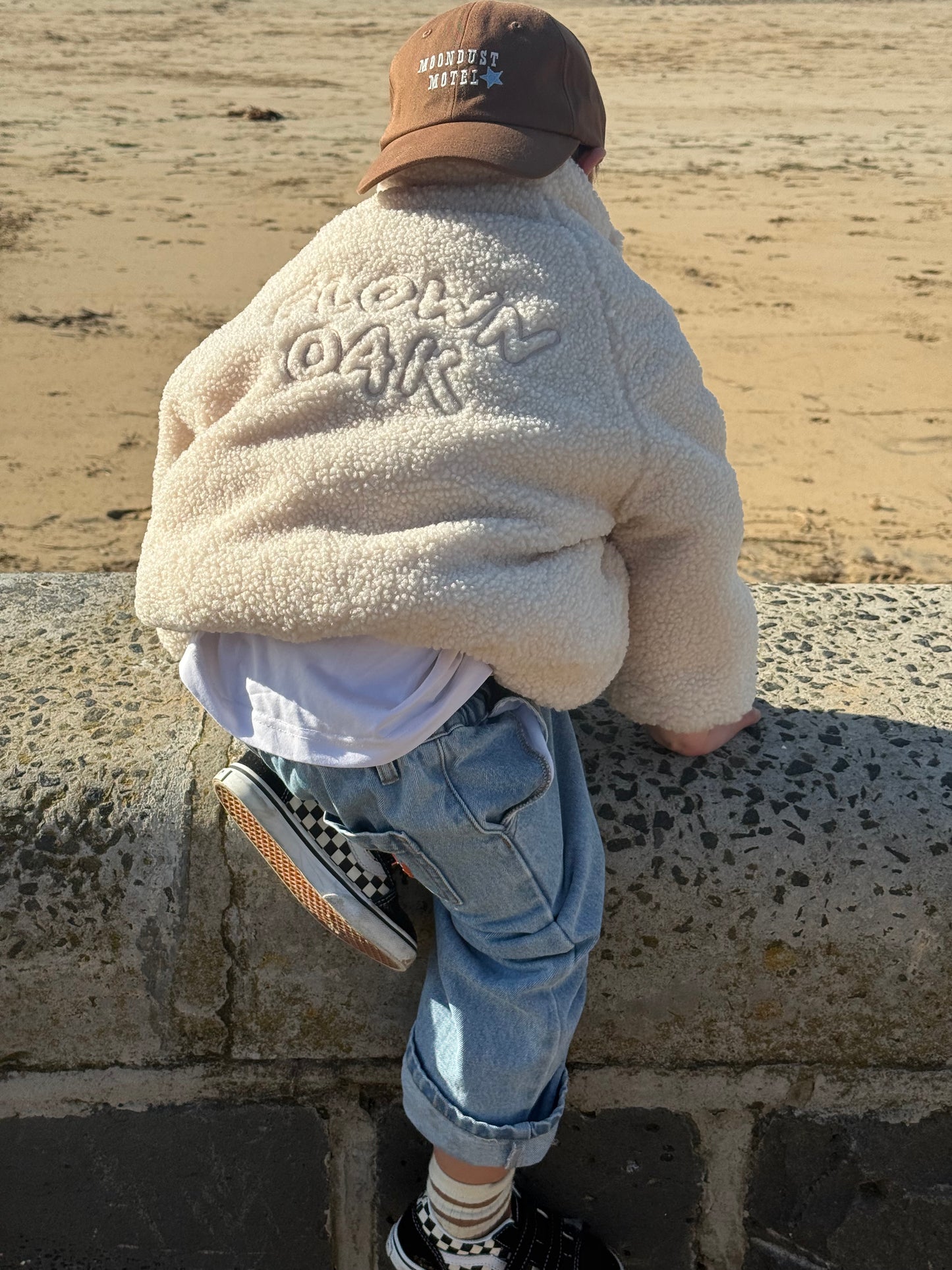 Canyon Puffer Jumper - Teddy Cream