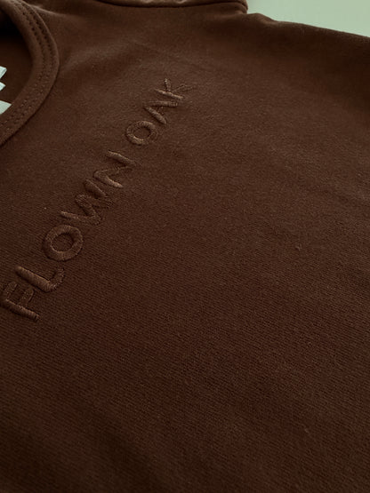 Organic Bodysuit - Chocolate
