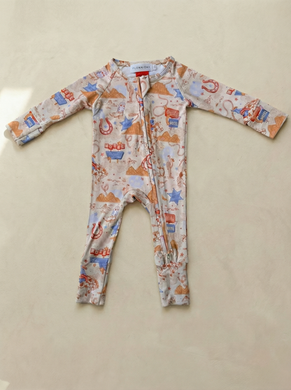 Organic Long Sleeve Growsuit - Moondust Motel