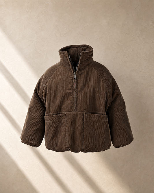 Canyon Puffer Jumper - Chocolate Brown